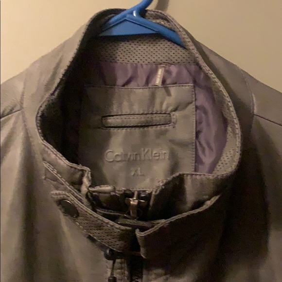 Men’s XL Calvin Klein Soft Grey Jacket - Picture 3 of 7